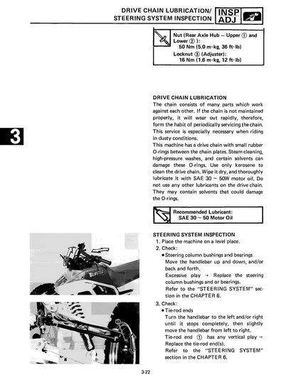 Yamaha Blaster YFS200 ATV Service Manual | 1987-1991 - sample page 4