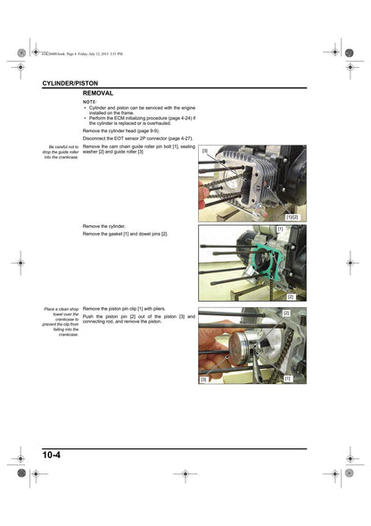 Honda Grom 125 Motorcycle Service Manual | 2013-2017 - sample page 3