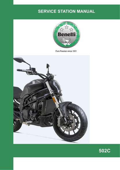 Benelli 502C Motorcycle Service Manual | 2020-2024 - sample page 2