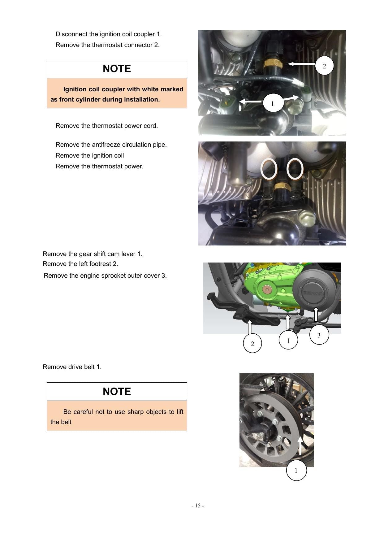 Benelli V302C Motorcycle Service Manual | 2023-2026 - sample page 4