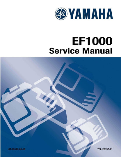 Yamaha EF1000 Generator Service Manual | 1995-1999 - sample page 2