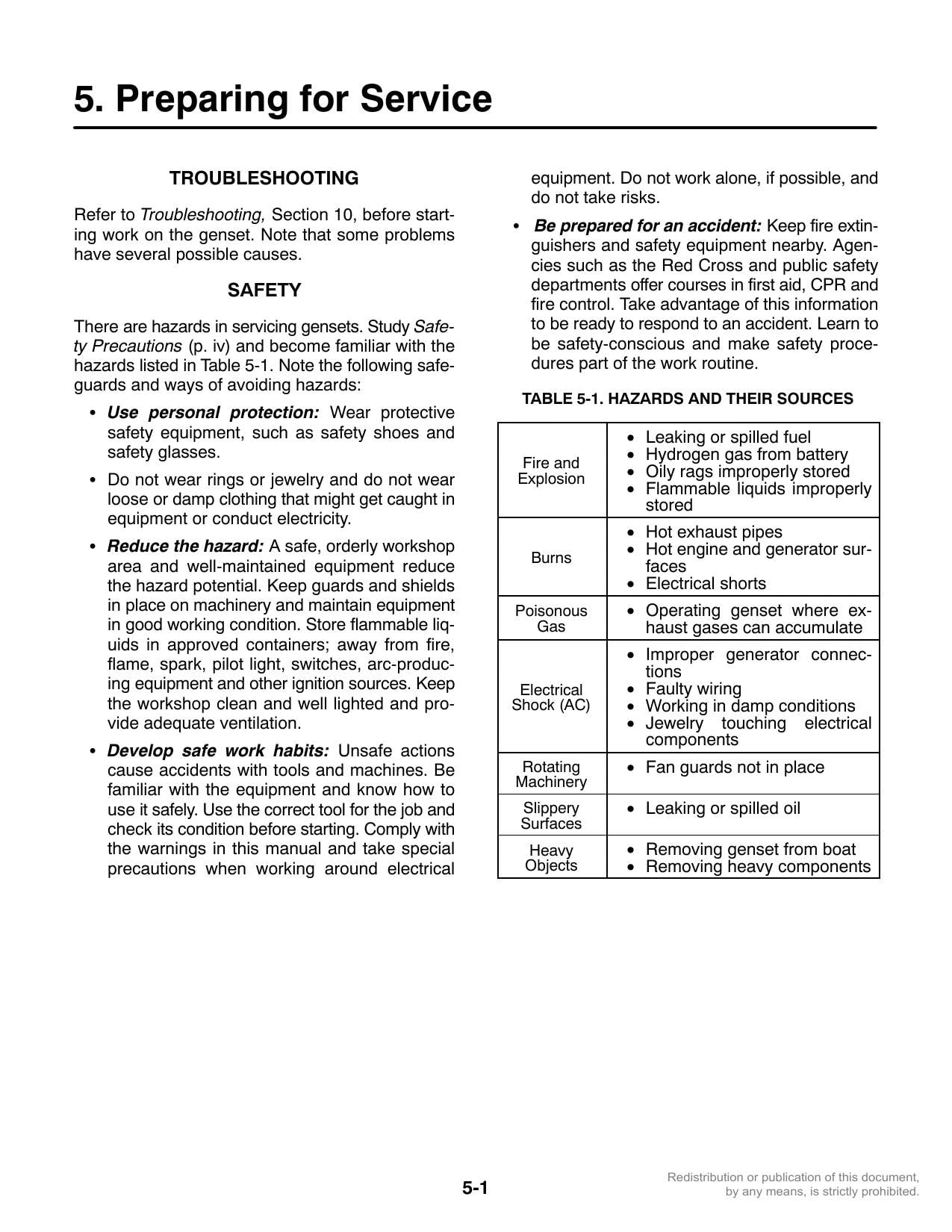 Onan KY KYD RV GenSet Generator Service Manual | 2006-2010 - sample page 5