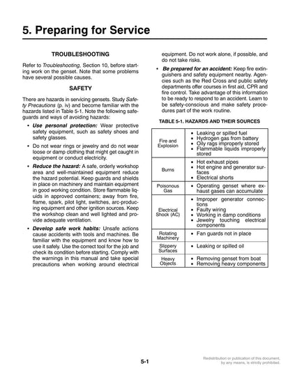 Onan KY KYD RV GenSet Generator Service Manual | 2006-2010 - sample page 5
