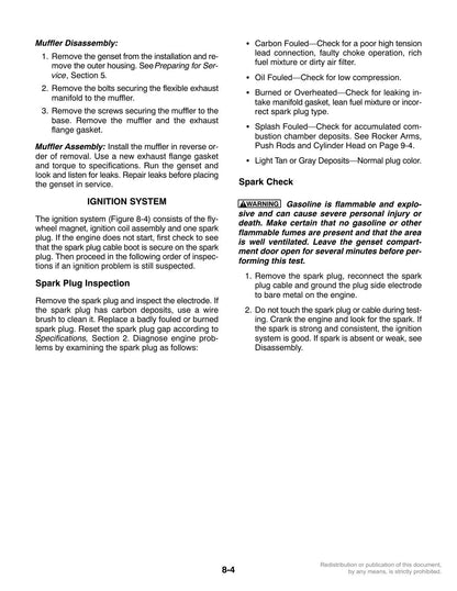 Onan KY KYD RV GenSet Generator Service Manual | 2006-2010 - sample page 6