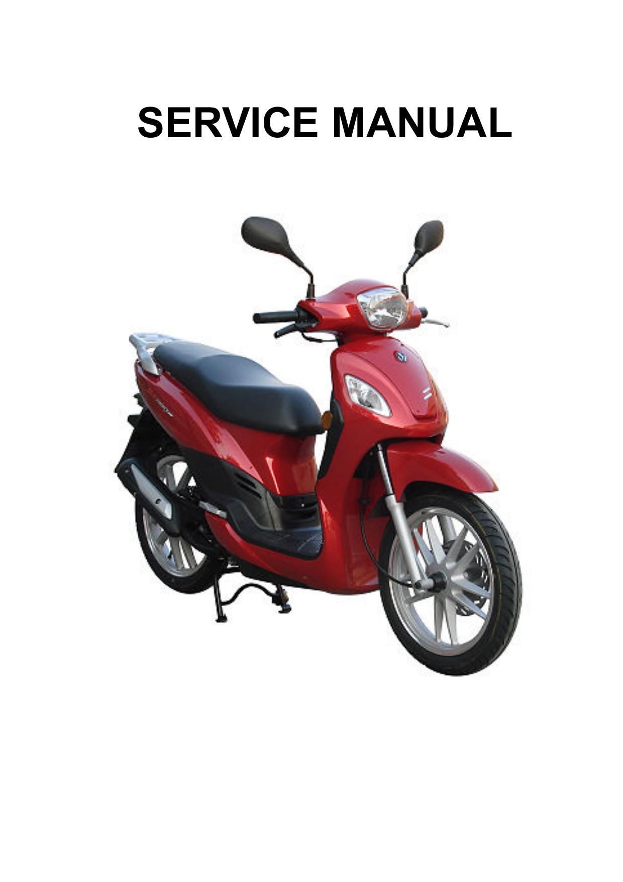 SYM Symphony 150 Scooter Service Manual | 2005-2009 - sample page 8