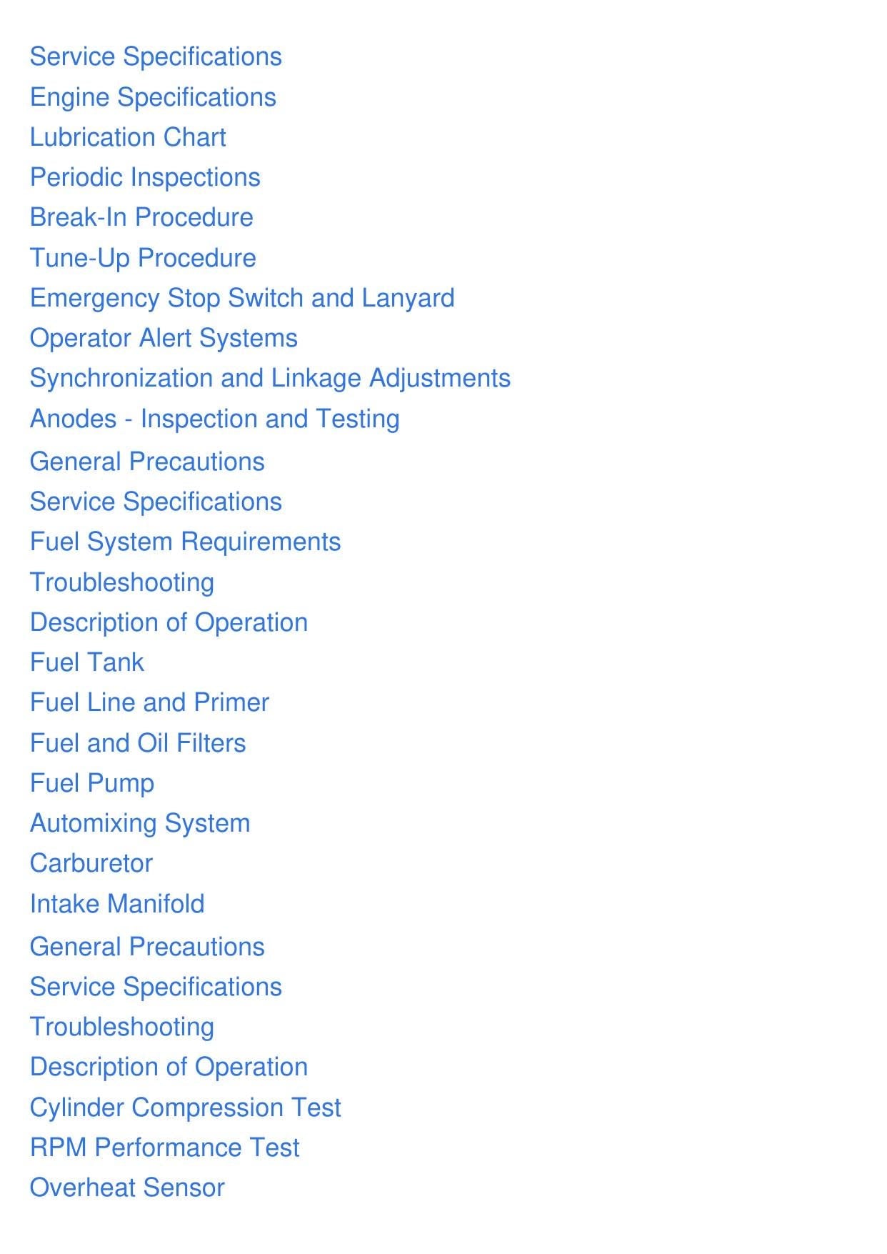 Tohatsu M 40 50 60 70 80 90 115 140 HP Outboard Service Manual | 2005-2009 - sample page 7