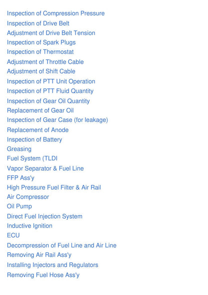 Tohatsu TLDI MD 115A Outboard Service Manual | 2007-2011 - sample page 6