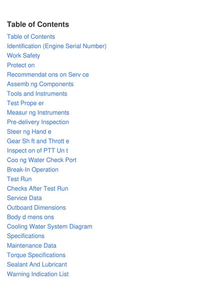 Tohatsu MD 30B2 40B2 50B2 Outboard Service Manual | 2013-2017 - sample page 6