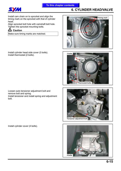 SYM Quad Lander 250 UA25A ATV Service Manual | 2003-2007 - sample page 9