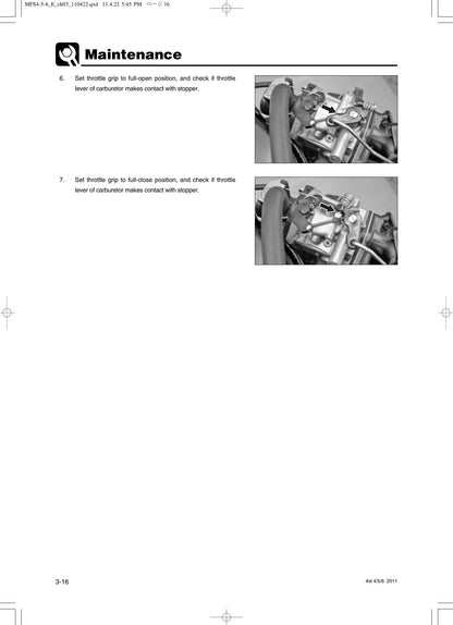 Tohatsu MFS 4 5 6 Outboard Service Manual | 2011-2015 - sample page 1
