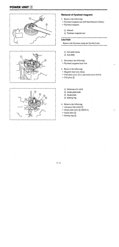 Tohatsu 9.9 HP Outboard Service Manual | 2000-2004 - sample page 2