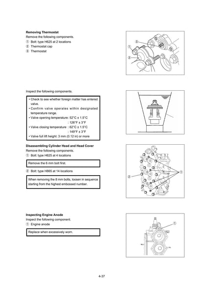 Tohatsu TLDI 40 50 HP Outboard Service Manual | 2000-2004 - sample page 3