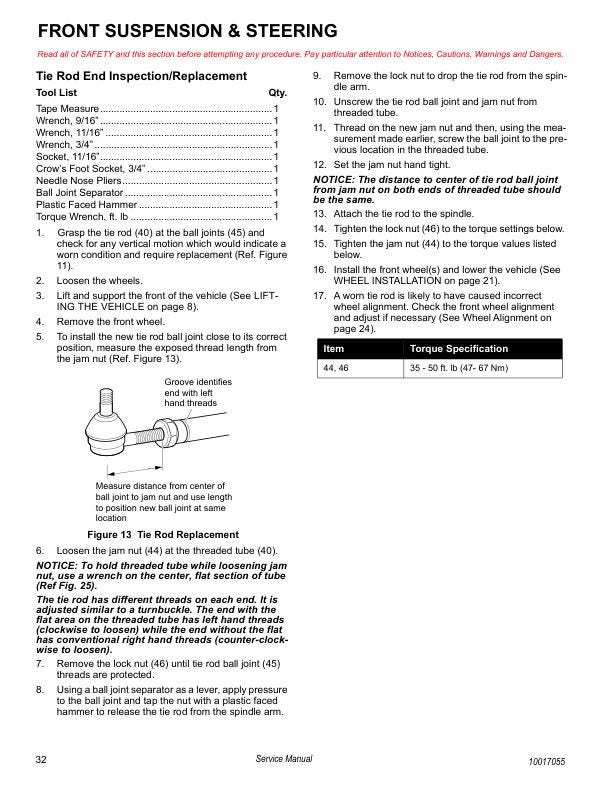 Tracker Offroad OX EV UTV Service Manual | 2023-2026 - sample page 6