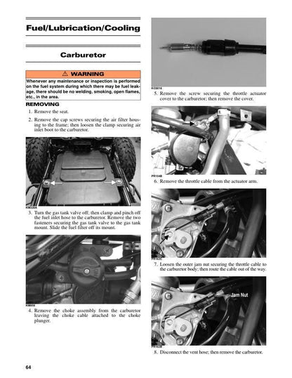 Tracker Offroad 300 ATV Service Manual | 2024-2026 - sample page 8