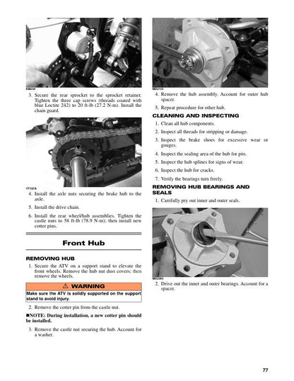 Tracker Offroad 90 ATV Service Manual | 2024-2026 - sample page 9