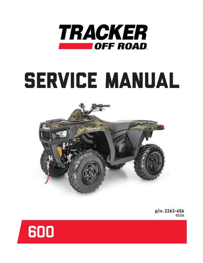 Tracker Offroad 600 ATV Service Manual | 2024-2026 - sample page 2