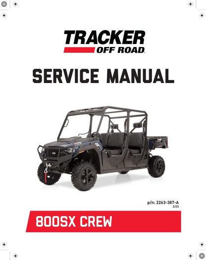 Tracker Offroad 800 CREW UTV Service Manual | 2023-2026 - sample page 2