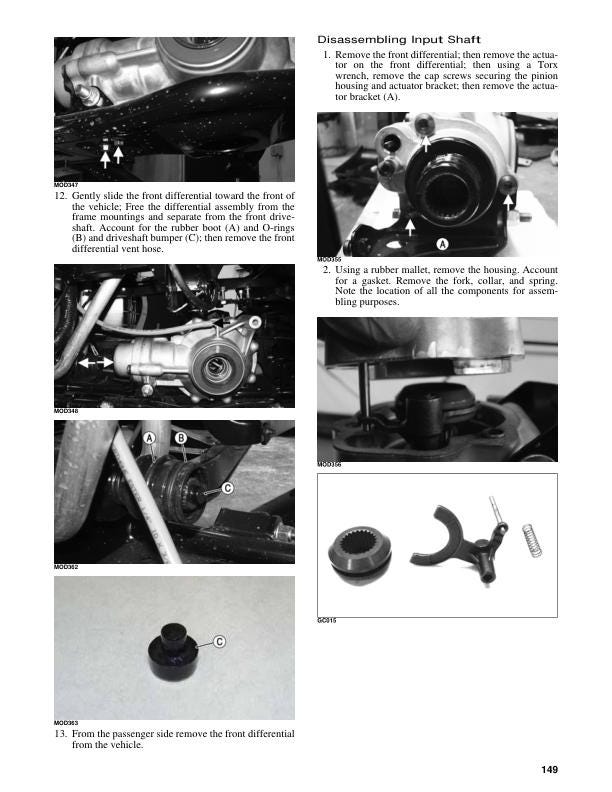 Tracker Offroad 800 CREW UTV Service Manual | 2023-2026 - sample page 9