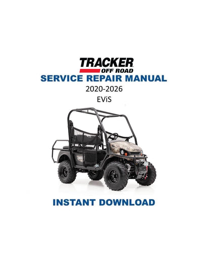 Tracker Offroad EViS UTV Service Manual | 2020-2026 - Service Manual PDF Instant Download