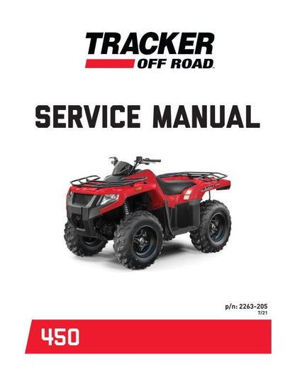 Tracker Offroad 450 ATV Service Manual | 2022 - sample page 2