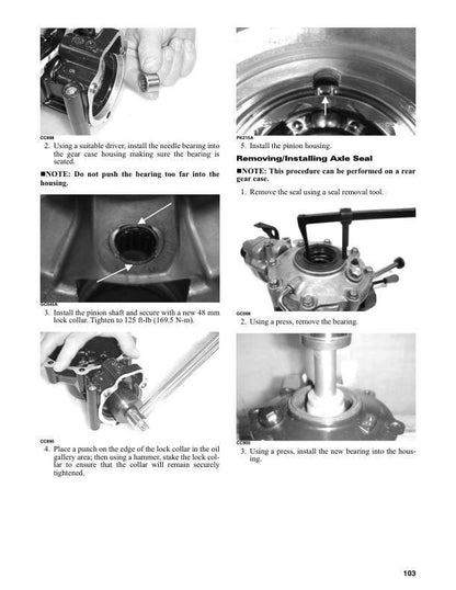 Tracker Offroad 450 ATV Service Manual | 2022 - sample page 8