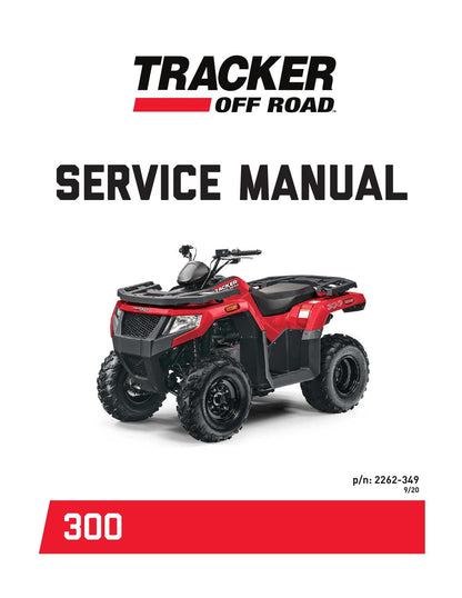 Tracker Off Road 300 ATV Service Manual | 2021-2025 - sample page 1