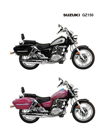 Suzuki GZ150 Motorcycle Service Manual | 2011-2015 - sample page 8
