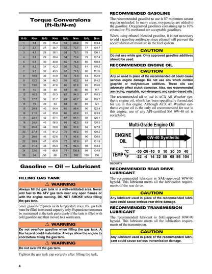 Tracker Off Road 300 ATV Service Manual | 2021-2025 - sample page 8