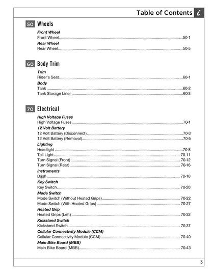 Zero Motorcycles SR F Motorcycle Service Manual | 2020-2021 - sample page 8
