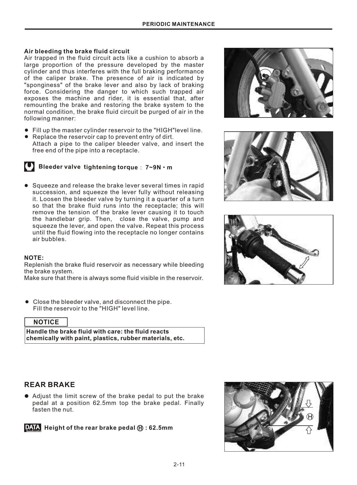 Suzuki GZ150 Motorcycle Service Manual | 2011-2015 - sample page 3
