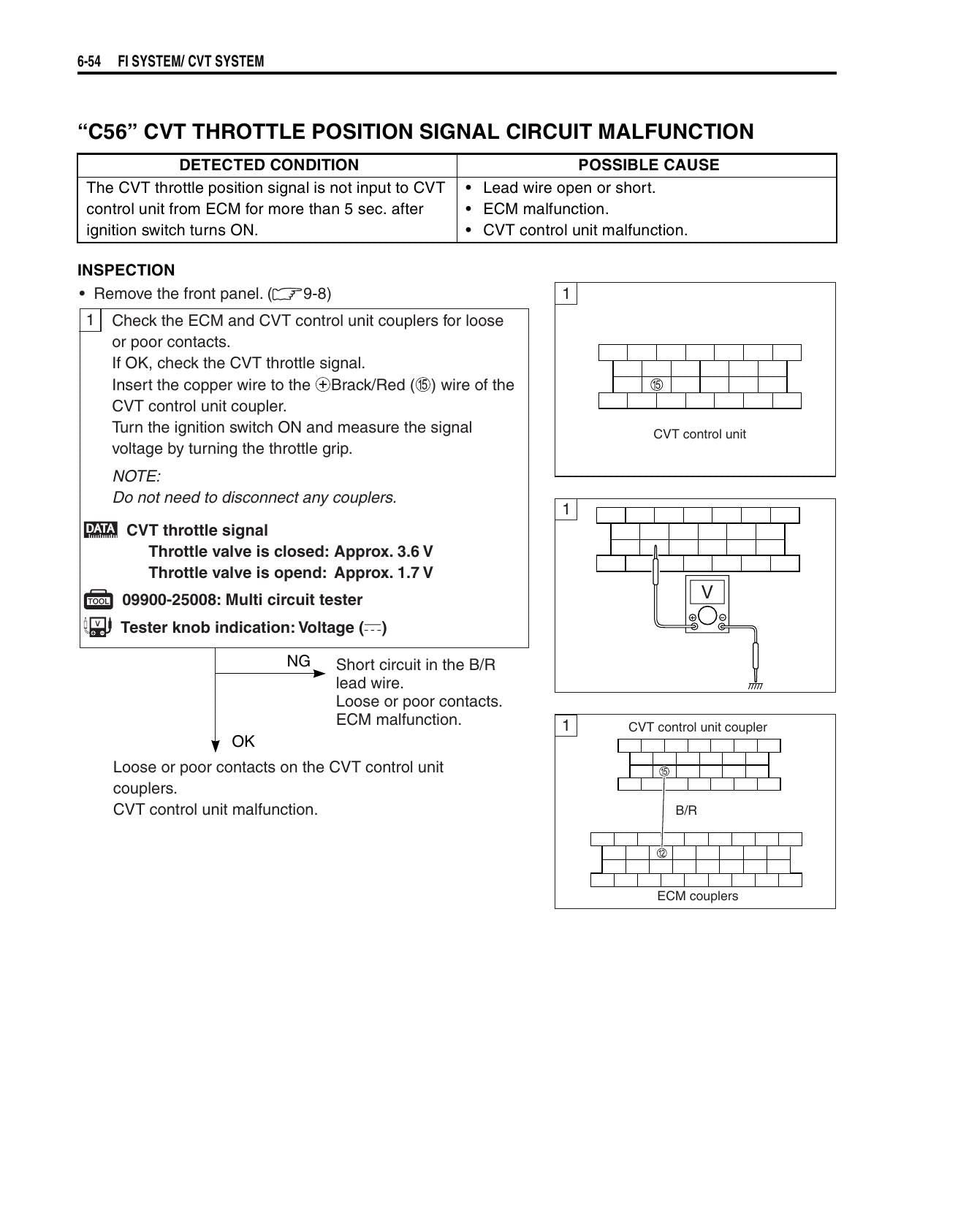 Suzuki AN650 Burgman 650 Scooter Service Manual | 2003-2009 - sample page 6
