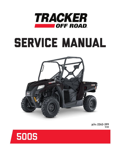 Tracker Off Road 500S UTV Service Manual | 2021-2025 - sample page 1