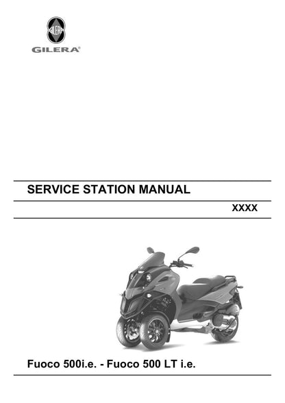 Gilera Fuoco 500 Scooter Service Manual | 2014-2018 - sample page 1