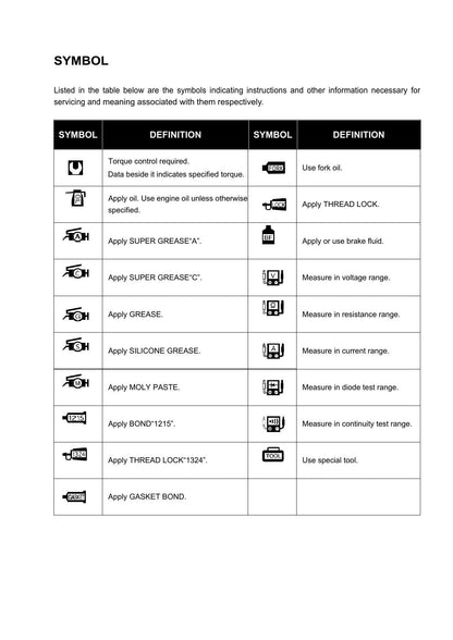Hyosung GV125S Motorcycle Service Manual | 2019-2023 - sample page 7