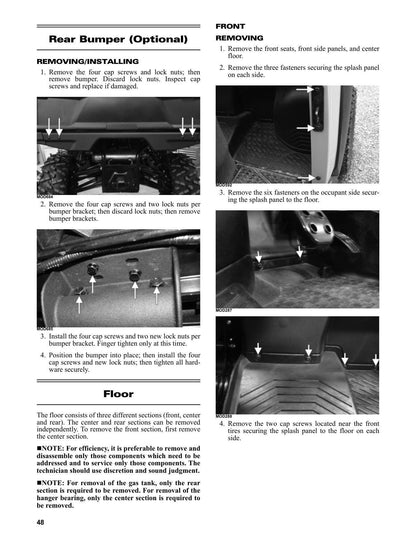 Tracker Off Road 800SX Crew UTV Service Manual | 2021-2025 - sample page 5