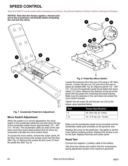Tracker OX 400 Gasoline EFI UTV Service Manual | 2020-2024 - sample page 3