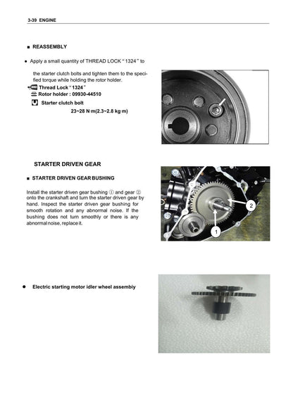 Hyosung GV125S Motorcycle Service Manual | 2019-2023 - sample page 4