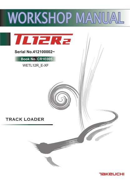 Takeuchi TL12R2 Track Loader Service Manual | 2021-2025 - sample page 1