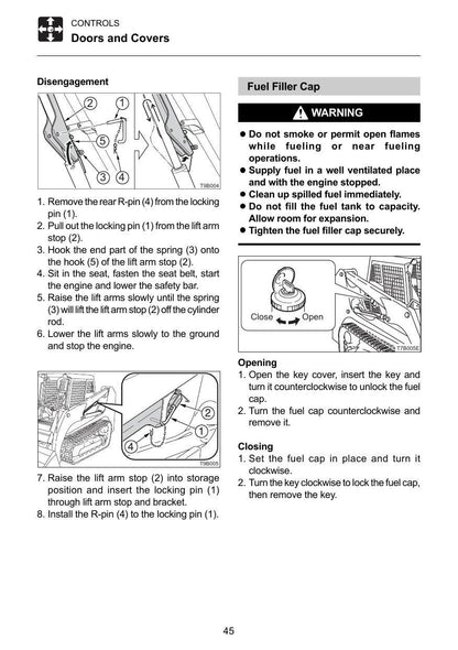 Takeuchi TL120 TL130 TL140 TL150 Crawler Loader Service Manual | 2014-2018 - sample page 5