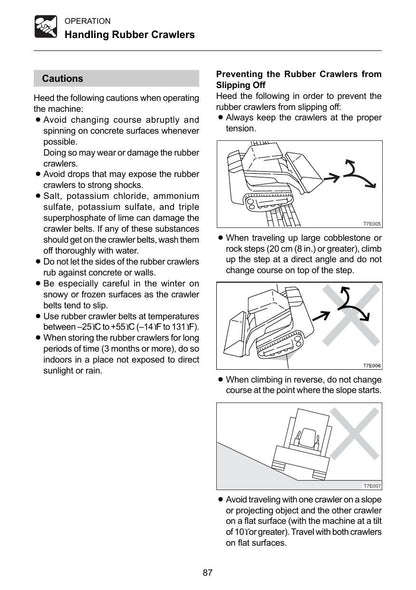 Takeuchi TL120 TL130 TL140 TL150 Crawler Loader Service Manual | 2014-2018 - sample page 7