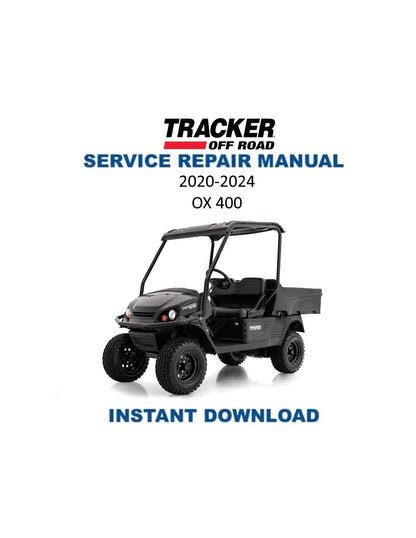 Tracker OX 400 Gasoline EFI UTV Service Manual | 2020-2024 - Service Manual PDF Instant Download