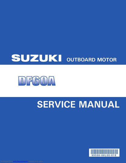 Suzuki DF60A DF60AT DF60ATH Outboard Service Manual | 2010-2014 - sample page 1