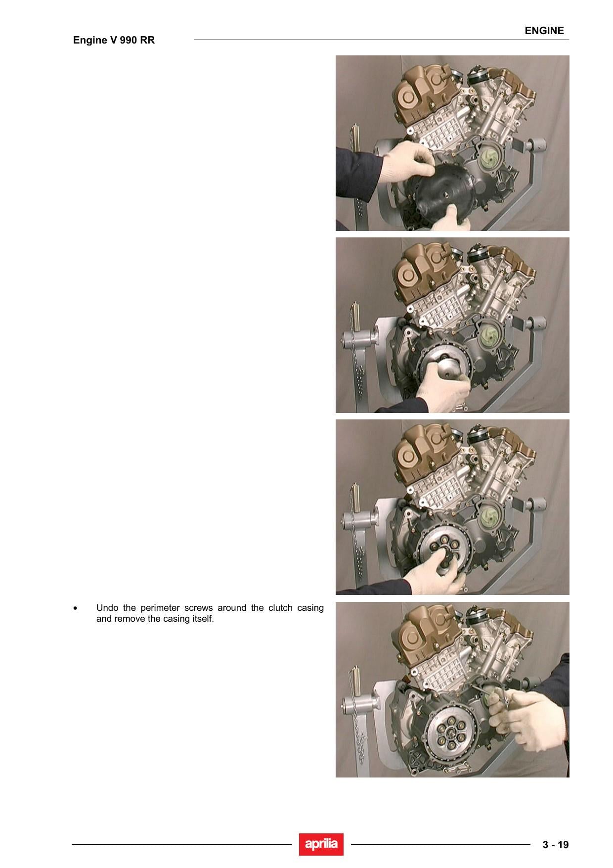 Aprilia V990 RR Motorcycle Service Manual | 2005-2009 - sample page 2