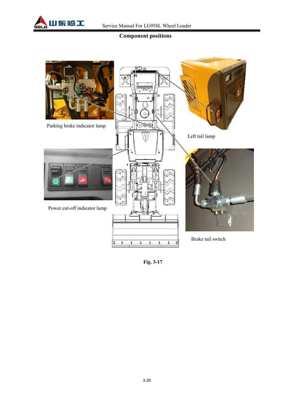 SDLG LG958L Wheel Loader Service Manual | 2015-2019 - sample page 4