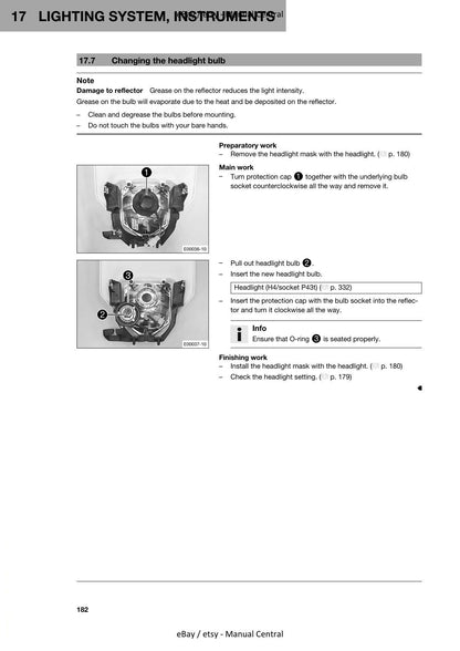 Husqvarna 701 Enduro Motorcycle Service Manual | 2021-2025 - sample page 3