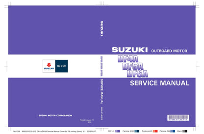 Suzuki DF4A DF5A DF6A Outboard Service Manual | 2016-2020 - sample page 1