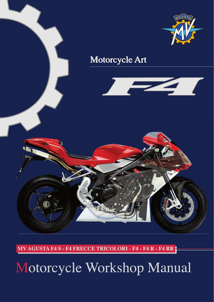 MV Agusta F4 Motorcycle Service Manual | 2010-2013 - sample page 1