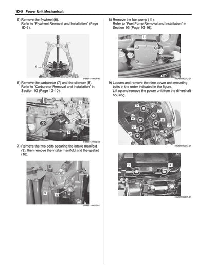 Suzuki DF4A DF5A DF6A Outboard Service Manual | 2016-2020 - sample page 4