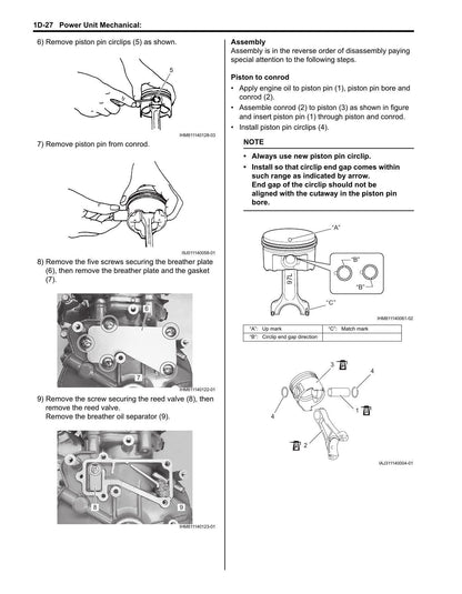 Suzuki DF4A DF5A DF6A Outboard Service Manual | 2016-2020 - sample page 5