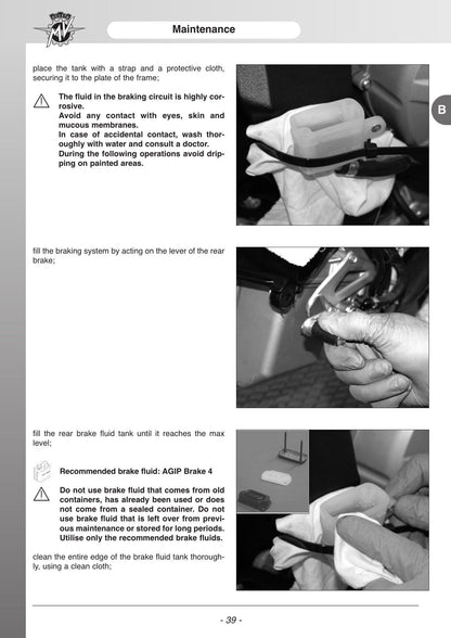 MV Agusta F3 675 800 ORO AGO Motorcycle Service Manual | 2014-2018 - sample page 2